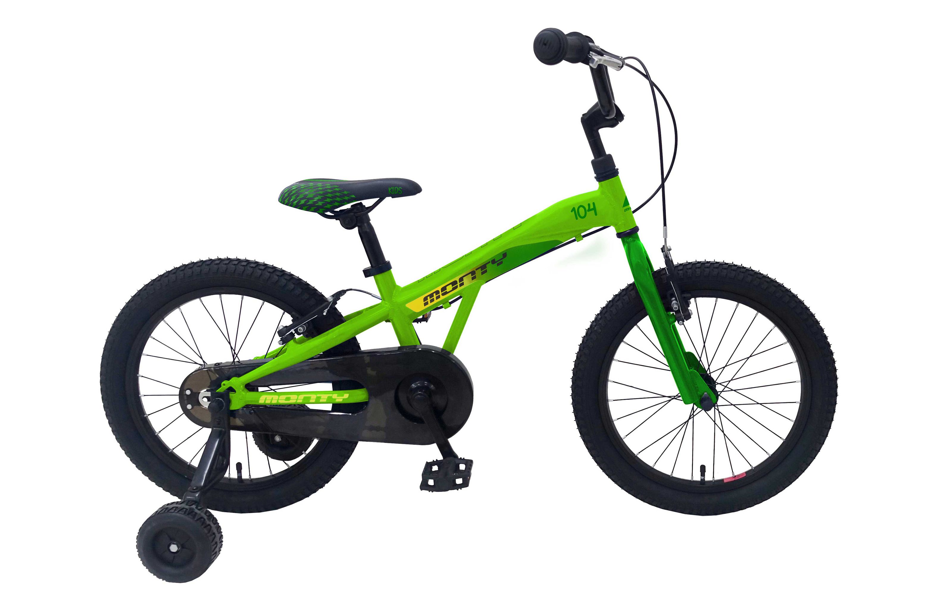 Monty Kids 104 BMX 18 ALU Verde 2021