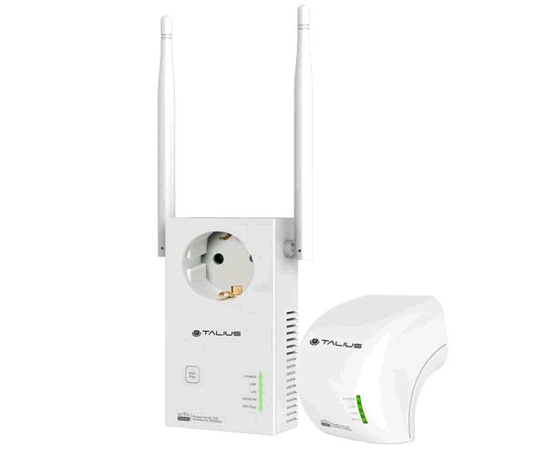 Plc Kit Talius Av500 Mbps + Av300 Mbps / Plc500wkit