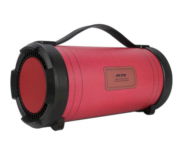 Altavoz Bluetooth Alevin K3612 / 2w+18w / Fm / Usb / Rojo /  Mtk