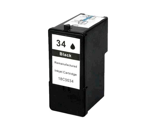 Inkjet Comp. Lexmark N34 Negro 18c0034