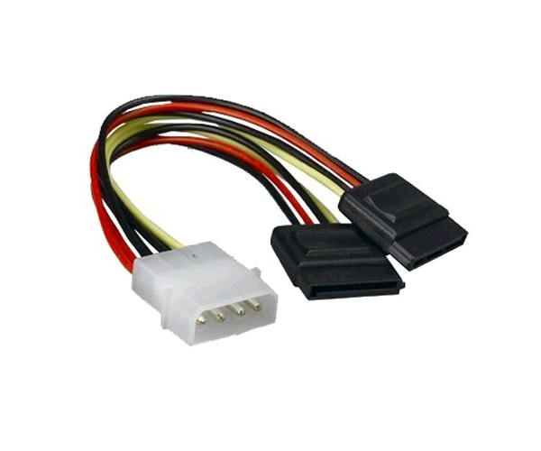 Cable Bifurcador Alimentador Sata En Y / 15cm / Cpsatay