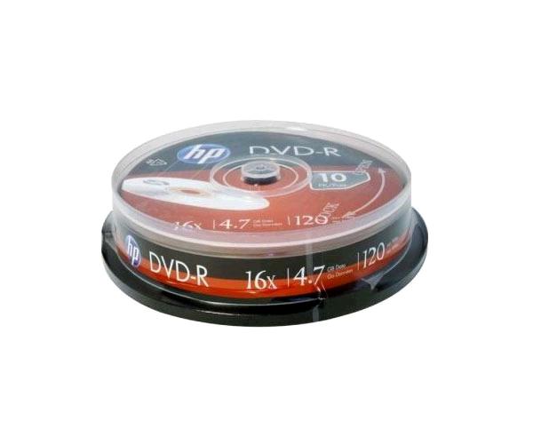 Dvd+r Hp 16x Tarrina 10 Uds