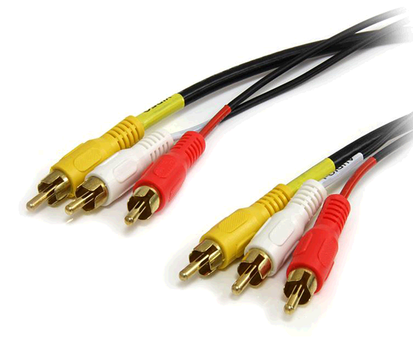 Cable 3 Rca M/m 30m