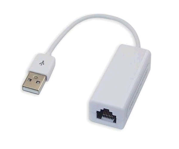 Adaptador Conversor Usb 2.0 A Ethernet Rj45 Blanco Nic-u2-02