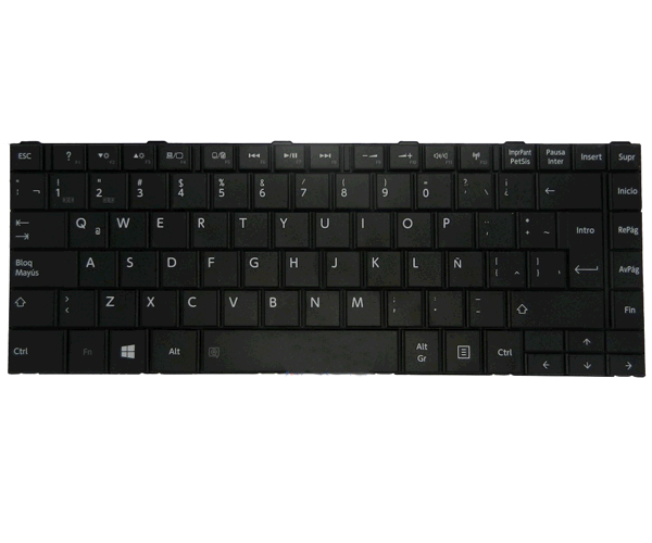 Teclado Toshiba C40 / C40d / C40t / C45  Negro